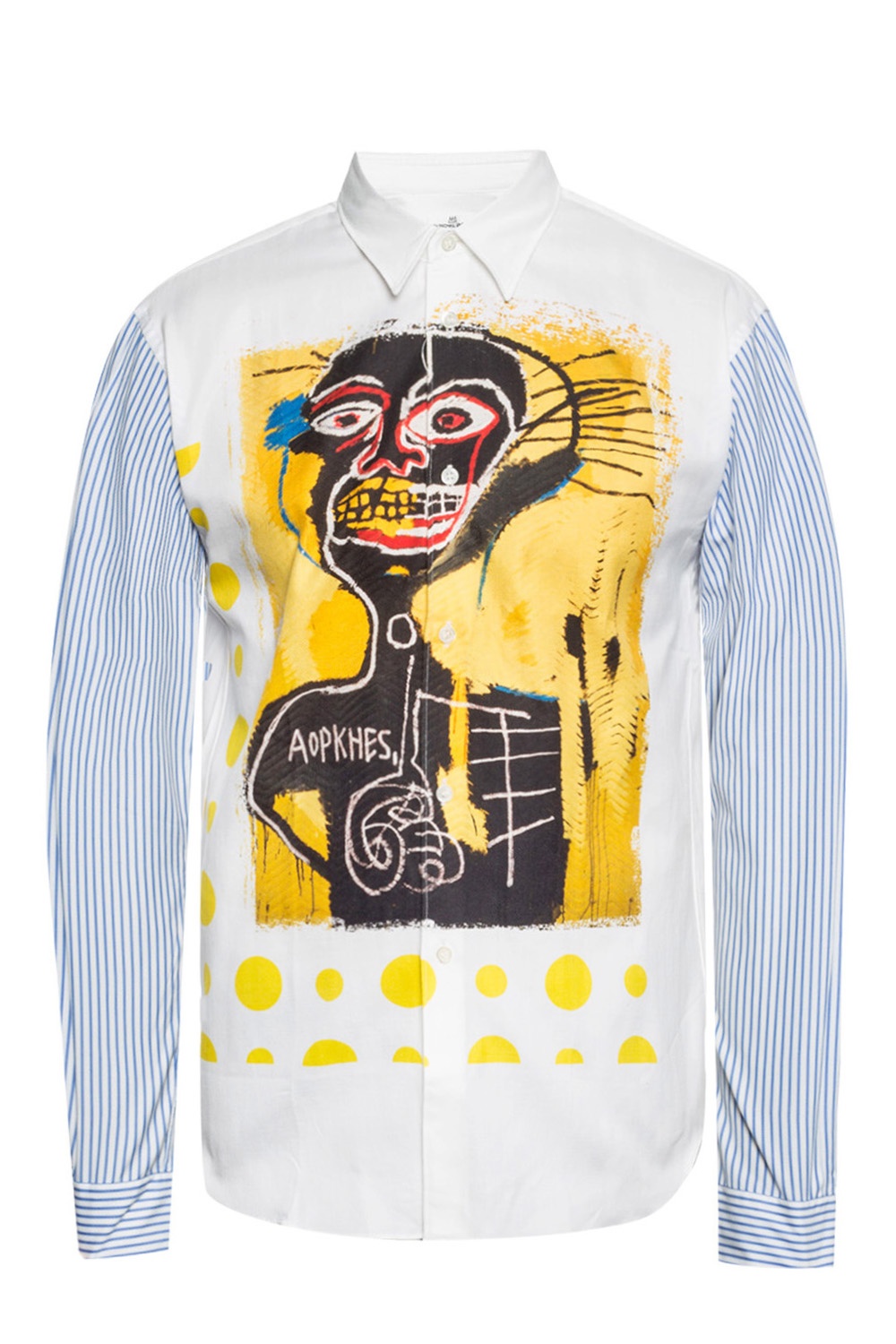 White Comme des Gar ons SHIRT x Jean Michel Basquiat Comme des